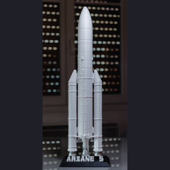 Couverture.png Fichier 3D Ariane 5 (42cm)・Modèle à télécharger et à imprimer en 3D