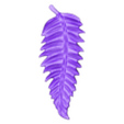 serratedfern_leaf_maleSTL.stl 09 Tropical Leaf Mold Collection - Silicone Maker