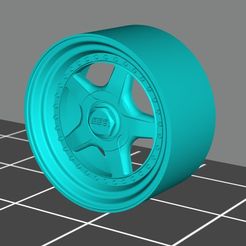 bbsrfik.jpg STL file BBS RF 17'' 1/24 rims・3D printing design to download