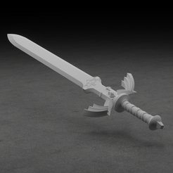 mas_sword_white.png STL-Datei Zelda Tears Of The Kindgom Master Sword Inspired・Modell für 3D-Drucker zum Herunterladen