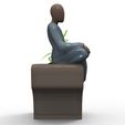 untitled.144.jpg Succulent pot human meditating 2-4 for 3D print