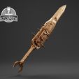 Keening_Dagger_Render_Bronze.jpg Keening Dagger Skyrim Life Size Prop STL