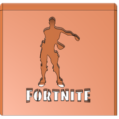 Image_4.png STL file Phone Holder Phone stand Fortnite-Floss・3D printer model to download