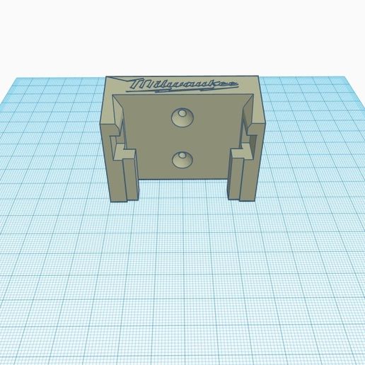 Descargar Archivo Stl Milwaukee M18 • Objeto Imprimible En 3d ・ Cults 0254