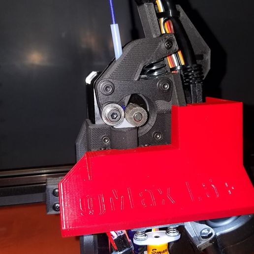 gMax Flexible Filament Guide 3D model
