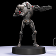 Pose-10.png 1:48 Scale Battle Droid Army - B2 Class - 3D Print Files