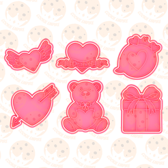 Valentine-day-cookie-cutter-set-of-6.png Valentine day cookie cutter set of 6