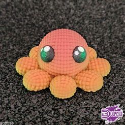 hfgdjgfhdjj-00;00;00;00.jpg 3D file Crocheted Baby Octopus・3D printer design to download