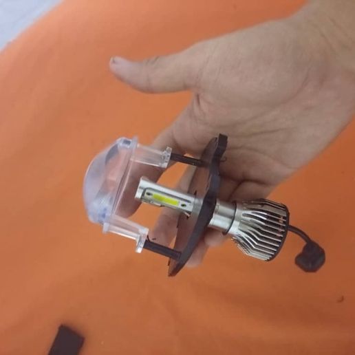 H4 Led Light Bracket For Ava Tigrito 175