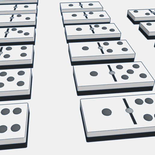 Dominos DOUBLE FACE 🎲HOY 0.50€ ⬇️ | Dominoes | Dominoes - Board game