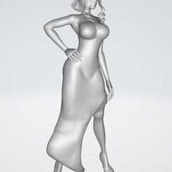 1.jpg STL-Datei FIGURINE MODEL D'IMPRESSION 3D FEMME・3D-Drucker-Vorlage zum herunterladen