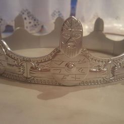 crown2.jpg Skyrim Ulfgar's Norse Circlet Viking Crown.