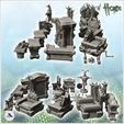 2.jpg Tavern furniture set with chairs and kitchen furniture (18) - Ork Green Horde Fantasy Beast Chaos Demon Ogre
