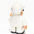 0013.jpg White Colonel Sanders The Chicken Father KFC toy