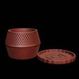 Geometric-Flower-Vase-view-8.jpg Geometric Flower Vase – Modern 3D Printed Decor