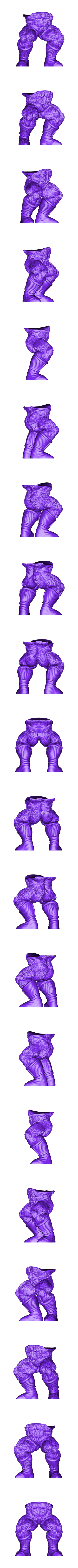 Legs.stl STL file Oozaru Baby - Dragon ball - 3D print model・3D print object to download, Bstar3Dart