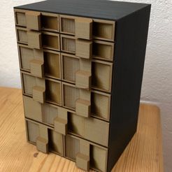 Organise_Cabinet.jpg Descargar archivo STL gratis Armario organizador・Modelo para la impresora 3D