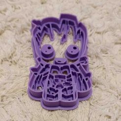 groot.jpg Archivo STL cortante galletita groot 8cm・Objeto imprimible en 3D para descargar