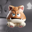 Azurill1.png CAT GOOMBA - SUPER MARIO (3D PRINTING FANART)