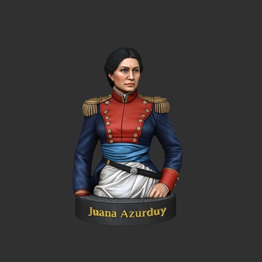 Collector's Bust of Juana Azurduy