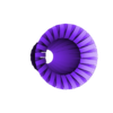 VaseLampCut2.stl AccidentalVaseLampShade - AVLS