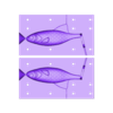AM bait perlin kopyto 16cm eye 10mm forma.stl 2x AM bait fish 12cm / 16cm hoof form for predator fishing