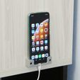 01.jpg Phone Wall Holder Xiaomi Redmi Note 9C NFS