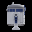 Render_Ortho_4.png R2-D2 inspired Home/Nest Mini Stand with Dome