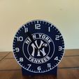 IMG20240229154735.jpg NY Yankees Desk Clock Multicolor