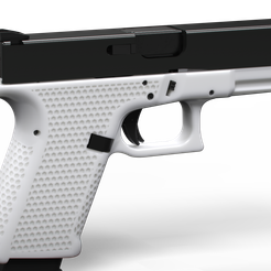 5471339b0d1f406c8234e27549f20439.png STL file glock 19 honeycomb stipple・3D printer model to download