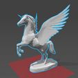 Pegasus1.JPG STL file Lowpoly Pegasus・3D printing design to download, DsLife
