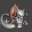 Captura.PNG Free STL file 150 - Mewtwo・3D print design to download