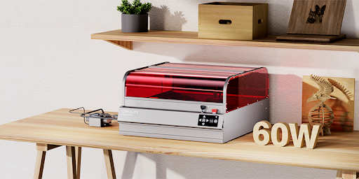 Creality Falcon2 Pro 60W，首款 60W 封闭式激光雕刻机和切割机