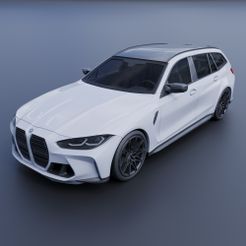 A.jpg Fichier 3D BMW M3 TOURING G81・Plan imprimable en 3D à télécharger