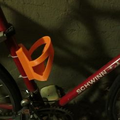 bike-cage-mounted-side.jpg Télécharger fichier STL gratuit Porte-bidon pour vélos. • Modèle pour imprimante 3D, Nessun_Dorma