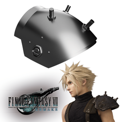 Sin título-1.png STL file Cloud Final Fantasy 7 remake・3D printer model to download