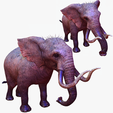 0GM-POTADA.png DOWNLOAD Elephant 3d model animated for blender-fbx-unity-maya-unreal-c4d-3ds max - 3D printing Elephant - Mammuthus - ELEPHANT