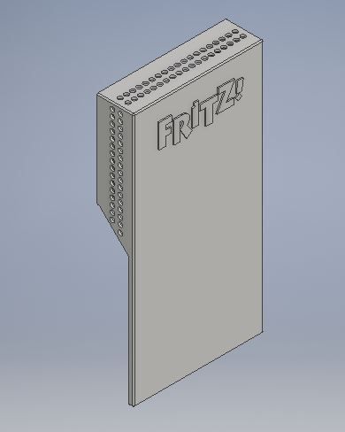 Fritzbox cover 3D model