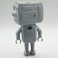 Cyber_Rob the robot (3D printer test), RandomizY