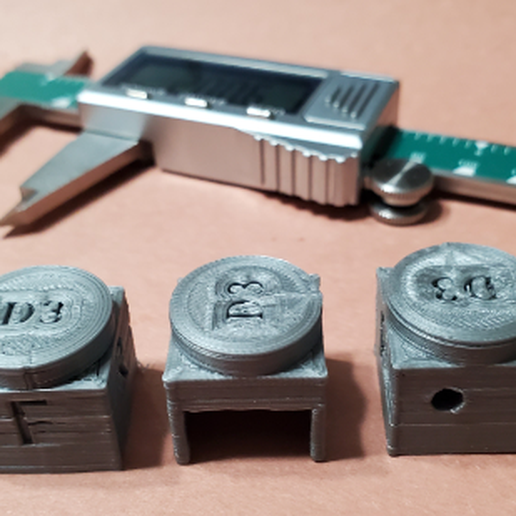 Download free STL file Multi Purpose Calibration Cube • 3D print model ・ Cults