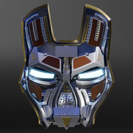 👨 Iron Man Motorized Mk 3 3D Printable Iron Man Helmet STL・ 3D File for ...