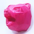 1.jpg Datei STL Bear Head・Modell für 3D-Druck zum herunterladen