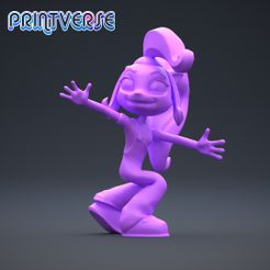 Coconut1.jpg Файл STL Фигурка Коко Бандикут・Идея 3D-печати для скачивания