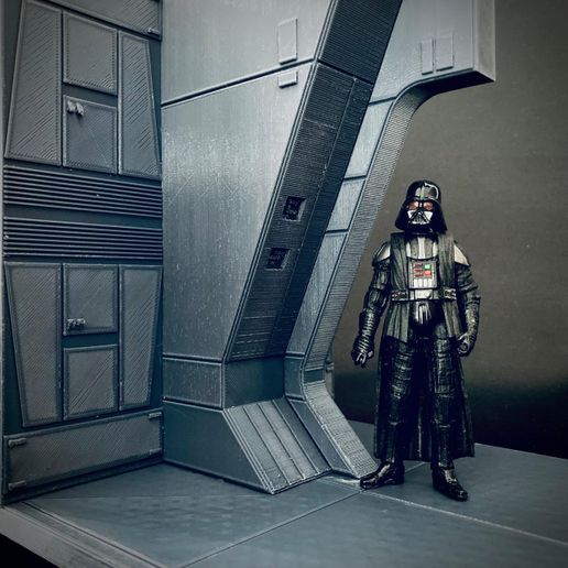 Archivo STL Star Destroyer Executor Bridge Diorama FOR 3.75in (1:18 ...