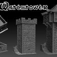 zbRender.jpg Medieval Scenery - The Watchtower