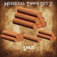 Logs.jpg Set de terreno de ciudad medieval 2