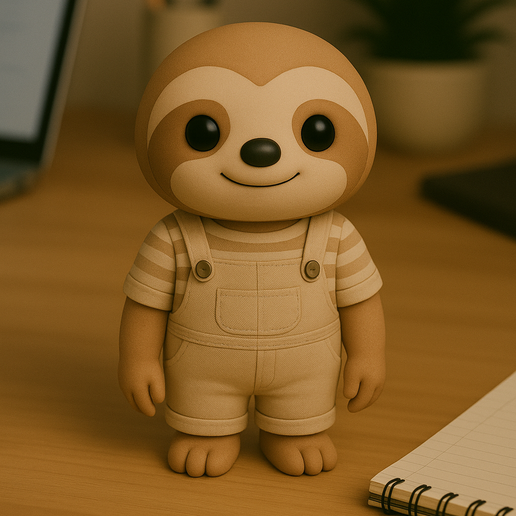 Sloth - Humanimals Collection 3D model
