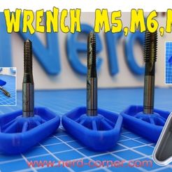 LabelovalM5s.jpg Archivo 3D gratuito LLAVE INGLESA M5 M6 M8・Idea de impresión 3D para descargar