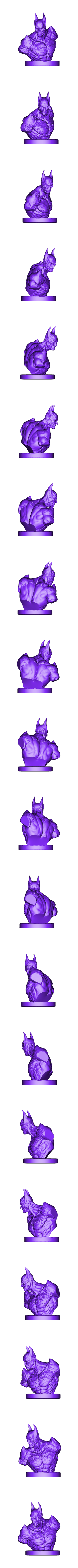 Batman_Devil_Bust.stl Batman Devil Bust - The Batman