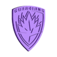 Guardians Emblem Magnet Frikarte3D.stl Guardians of the Galaxy Emblem Prop
